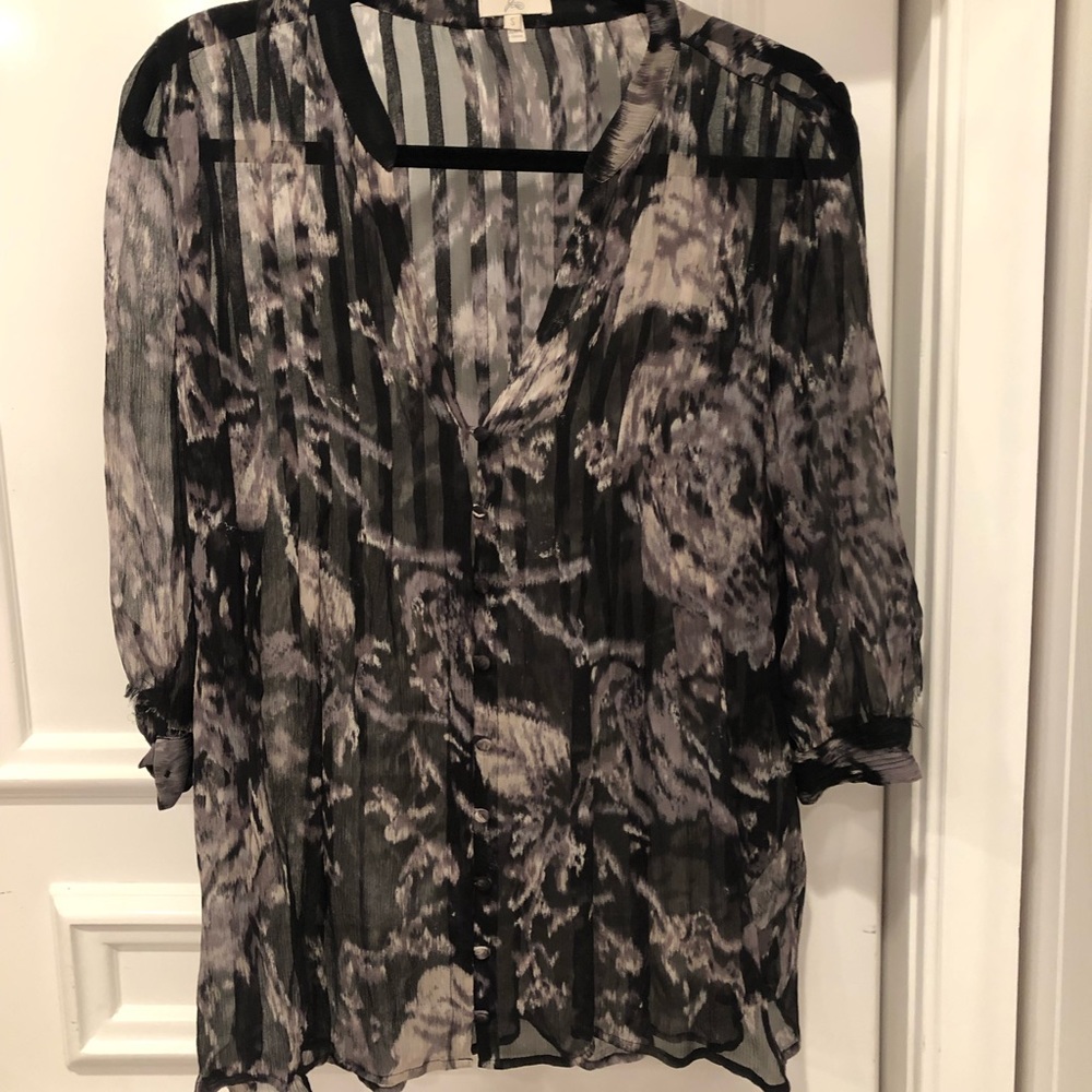 Joie, black blouse